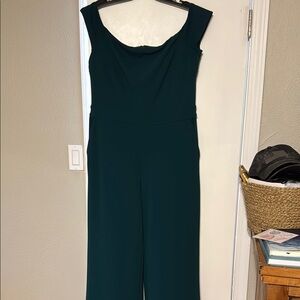 Elegant Dark Green Jumpsuit